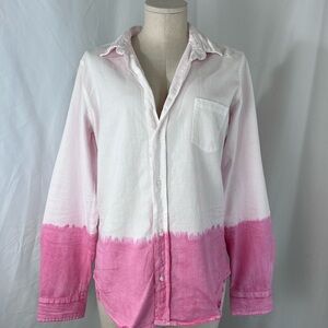 Frank & Eileen ‘Barry’ Duo Pink Dyed Button Down